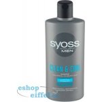 Syoss Men Clean & Cool šampon pro normální až mastné vlasy 440 ml – Zboží Mobilmania