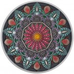 Česká mincovna Stříbrná medaile Mandala - síla a harmonie kolor stand 93,3 g – Zboží Dáma