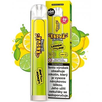 Kurwa Collection Lemon and Lime 20 mg 700 potáhnutí 1 ks