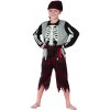Dětský karnevalový kostým Kostra pirát