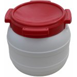 Curtec Plastový sud 10,4 l - bílo-červený – Zbozi.Blesk.cz