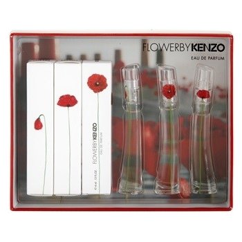 Kenzo Flower By Kenzo EDP 3 x 4 ml dárková sada