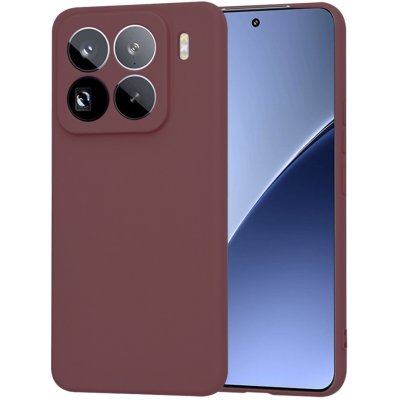 Techsuit SoftFlex pouzdro pro Xiaomi 15 Pro – švestkové Plum Red – Zboží Živě
