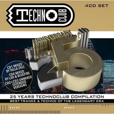 Various - Techno Club - Best Of 25 Years CD – Zboží Mobilmania