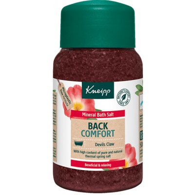 Kneipp sůl do koupele Back comfort 500 g – Zboží Dáma