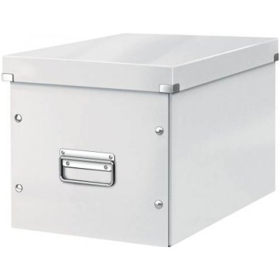 Leitz Krabice Click-N-Store WOW, čtvercová L, bílá – Hledejceny.cz