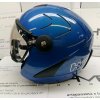 Snowboardová a lyžařská helma HMR H2 R electric blue+ štít VTS1 L 17/18