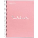 Miquelrius poznámkový blok Emotions A4, 90 g tečky růžový – Sleviste.cz