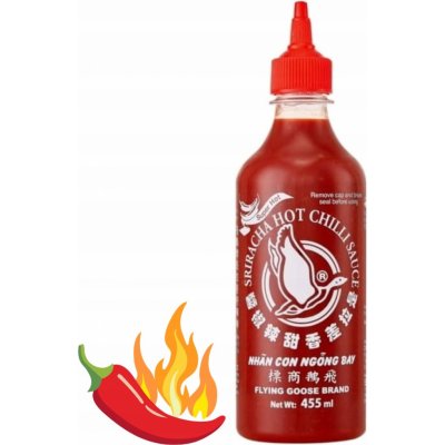 FLYING GOOSE Sriracha chilli omáčka extra pálivá 455 ml – Zboží Dáma