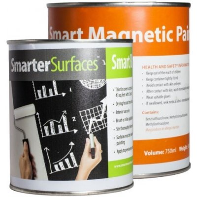 Smarter Surfaces Tabulová barva 0,75l + magnetická barva 1,5l – Hledejceny.cz