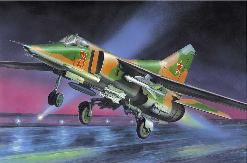 Zvezda MIG 27 re release 7228 1:72