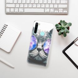 Pouzdro iSaprio - Galaxy Cat - Xiaomi Redmi Note 8