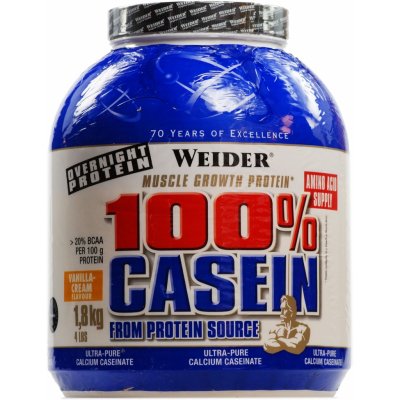 Weider 100% Casein 1800 g – Zboží Mobilmania