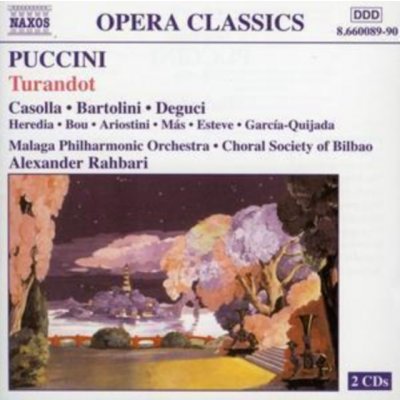 Puccini Giacomo - Turandot kompletni opera CD