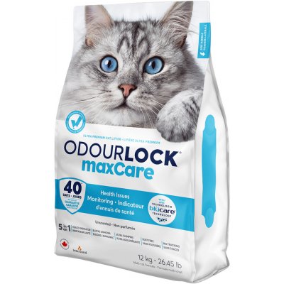 Odourlock MaxCare stelivo pro kočky 12 kg – Sleviste.cz