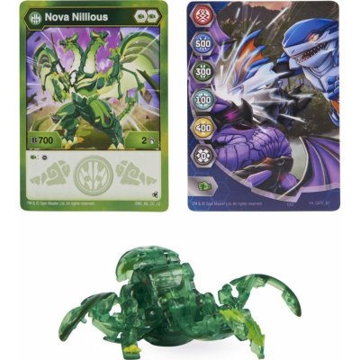 Bakugan svítící Bakugani nova Nillious Green – Zboží Mobilmania