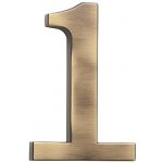 Domovní číslice COBRA - 5 cm (OFS - bronz česaný), 3, COBRA OFS (bronz česaný) – Hledejceny.cz
