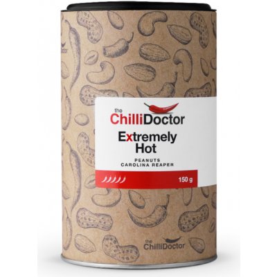The ChilliDoctor Arašídy Extra pálivé s chilli Carolina Reaper 150 g – Zboží Dáma