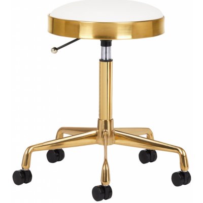 Activeshop kosmetický taburet H7 zlato bílý – Hledejceny.cz