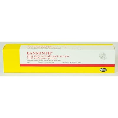 Banminth perorální pasta 21,62 mg / g 24 g – Zboží Mobilmania