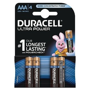 Duracell Ultra Power AAA 4ks MX2400B4