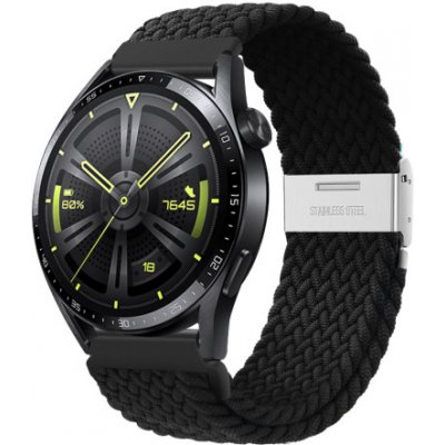 BStrap Elastic Nylon 2 řemínek na Huawei Watch GT3 46mm, black SSG027C0109 – Zbozi.Blesk.cz