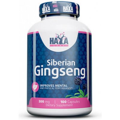Haya Labs Siberian Ginseng 500 100 tablet – Hledejceny.cz