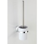 Wenko bez vrtání TurboLoc QUADRO WC štětka kovově lesklá – Zboží Mobilmania