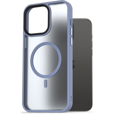 Pouzdro AlzaGuard Matte Case Compatible with MagSafe iPhone 15 Pro Max světle modré – Zboží Živě