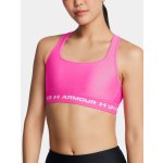 Under Armour Crossback MID Růžová Bílá – Zboží Mobilmania