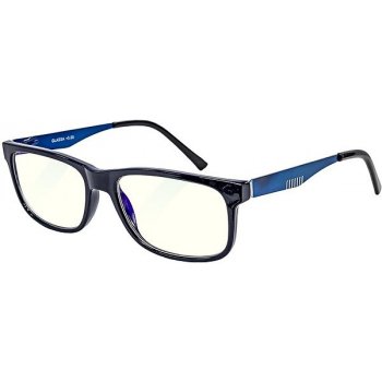 GLASSA Blue Light Blocking Glasses PCG 02, dioptrie: +3.00 modrá