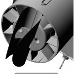 Zpětná klapka k ventilátoru AV 120 mm