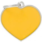 My Family Známka Basic Handmade srdce velká – Zboží Dáma