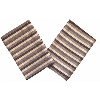 Sleep-well Utěrky Bambus Pruh fialový 50x70 cm 3 ks – Sleviste.cz