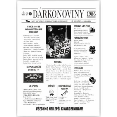 Dárkonoviny z roku 1986 originální retro přání – Hledejceny.cz