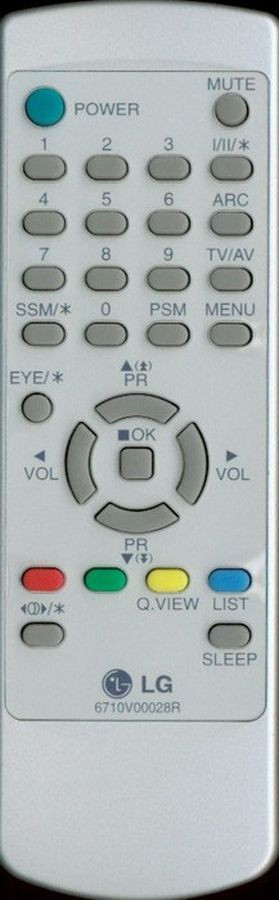 Dálkový ovladač LG 6710V00028R