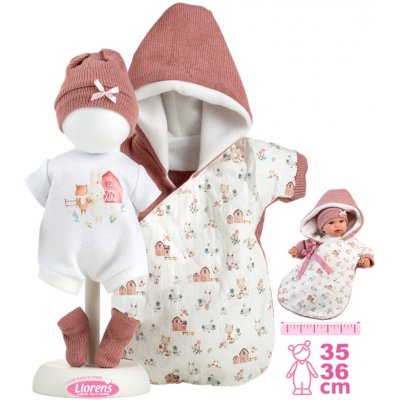 Llorens M636-50 obleček pro miminko New Born 35-36 cm – Sleviste.cz