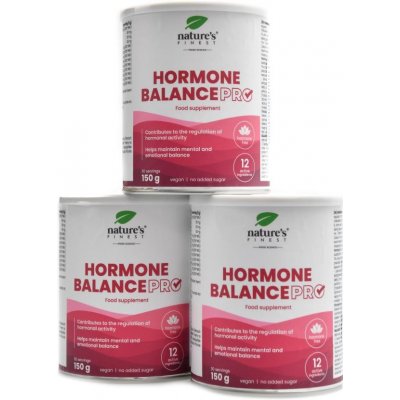 Natures Finest Nutrisslim Hormone balance pro 3 x 150 g – Hledejceny.cz