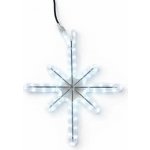 DECOLED LED světelný motiv hvězda polaris závěsná,49 x 55 cm ledově bílá – Hledejceny.cz