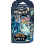 Disney Lorcana TCG Whispers in the Well: Starter Deck Sapphire & Steel – Zboží Mobilmania