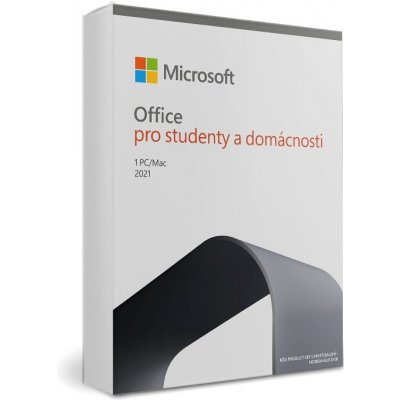 Microsoft Office 2021 pro domácnosti a studenty CZ, krabicová verze, 79G-05380, nová licence