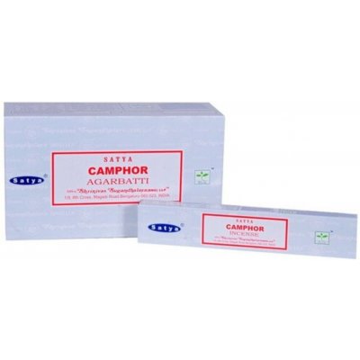 Schrinivas Satya Camphor Indické vonné tyčinky Kafr 15 g – Hledejceny.cz