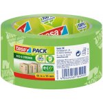 Tesa EcoLoco lepicí páska zelená s potiskem 50 mm x 66 m – Zboží Živě