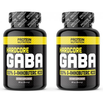 PROTEIN NUTRITION Hardcore GABA 200 kapslí – Zboží Mobilmania
