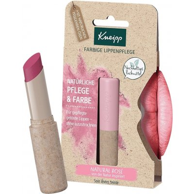 Kneipp Barevný balzám na rty Natural Rosé 3,5 g – Zbozi.Blesk.cz