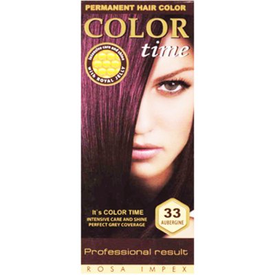 Color Time dlouhotravající barva na vlasy 33 Lilek