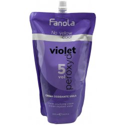 Fanola No Yellow Color Violet Peroxide Krémový vyvíječ 5 Vol. 1000 ml