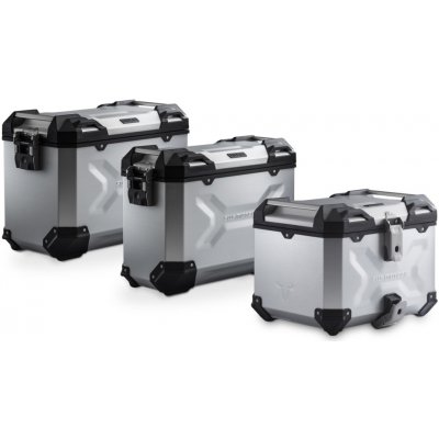 Sw Motech Adventure set TRAX ADV Silver. Suzuki V-Strom 1050DE – Zboží Mobilmania