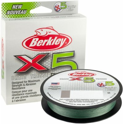 Berkley šňůra X5 Low Vis Green 150m 0,10mm – Zbozi.Blesk.cz