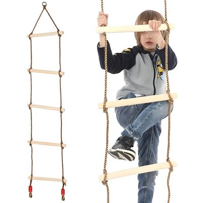 Verk Dřevěný provazový žebřík, 01536 – Hledejceny.cz